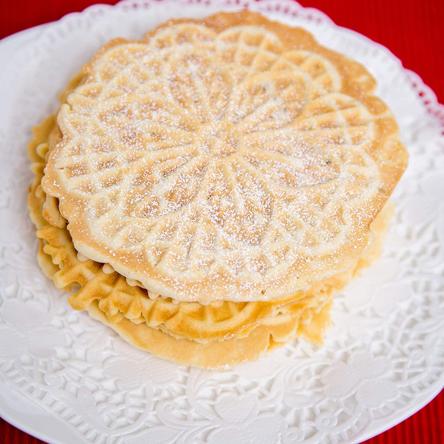 CucinaPro Pizzelle Maker: Non-Stick