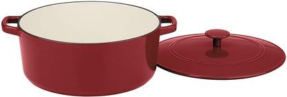 Cuisinart Chef's Classic Enameled Cast Iron Casserole / Dutch Oven: 7 QT