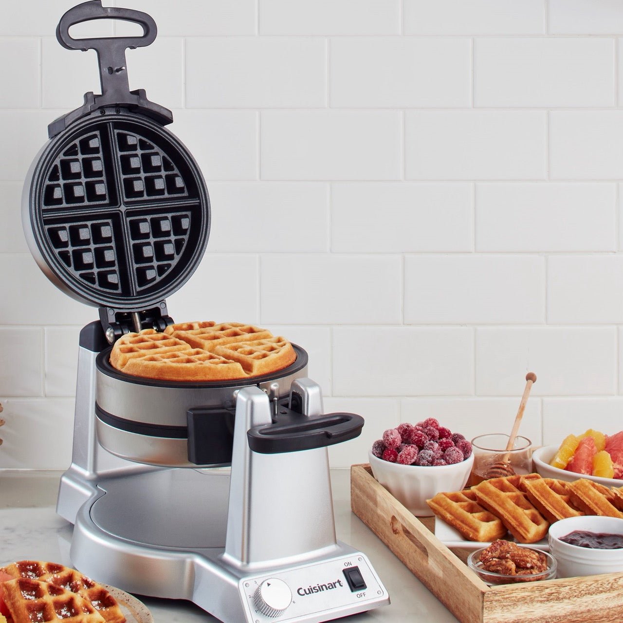 Cuisinart Double Flip Belgian Waffle Maker