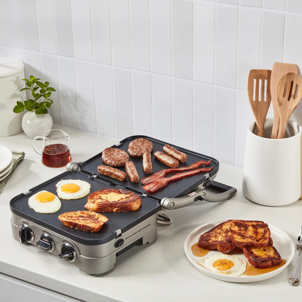 Cuisinart Griddler® Indoor Grill, Griddle, and Panini Press