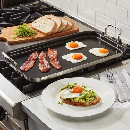 Cuisinart MultiCladPro Double Burner Griddle: 10" x 18"