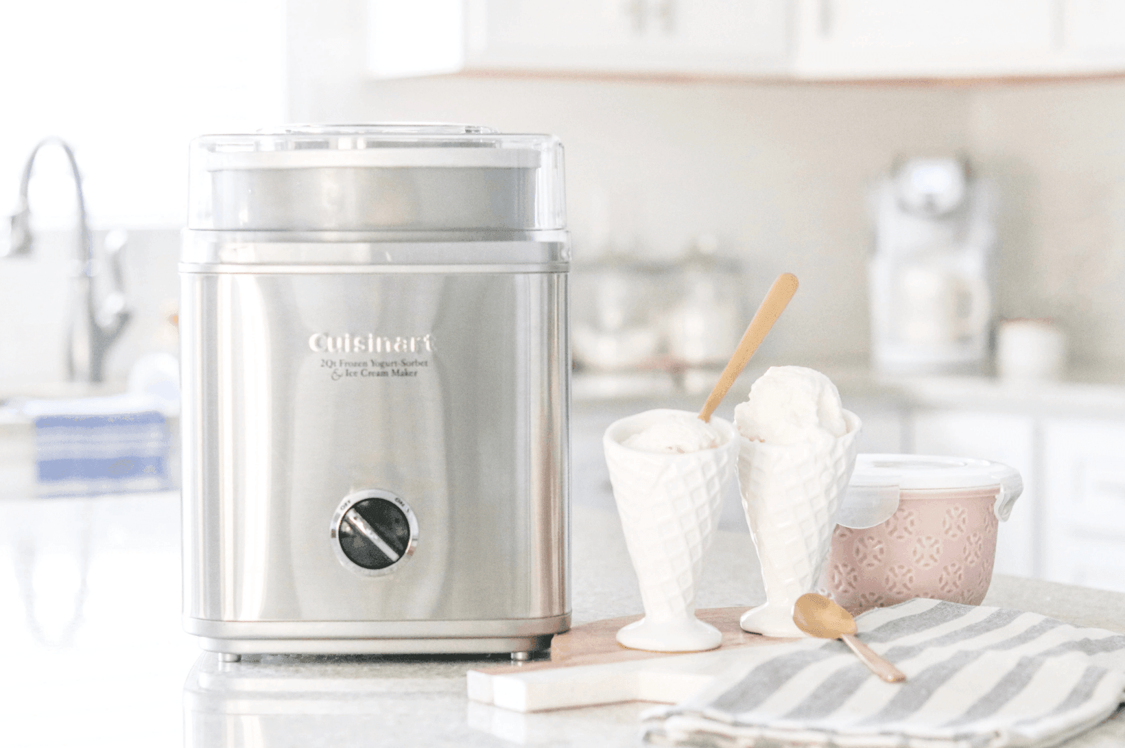 Cuisinart Pure Indulgence Ice Cream, Sorbet & Frozen Yogurt Maker: 2 QT