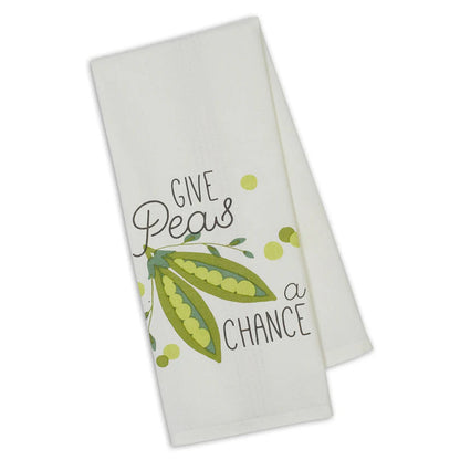 DII Dishtowel: Punny Veggies