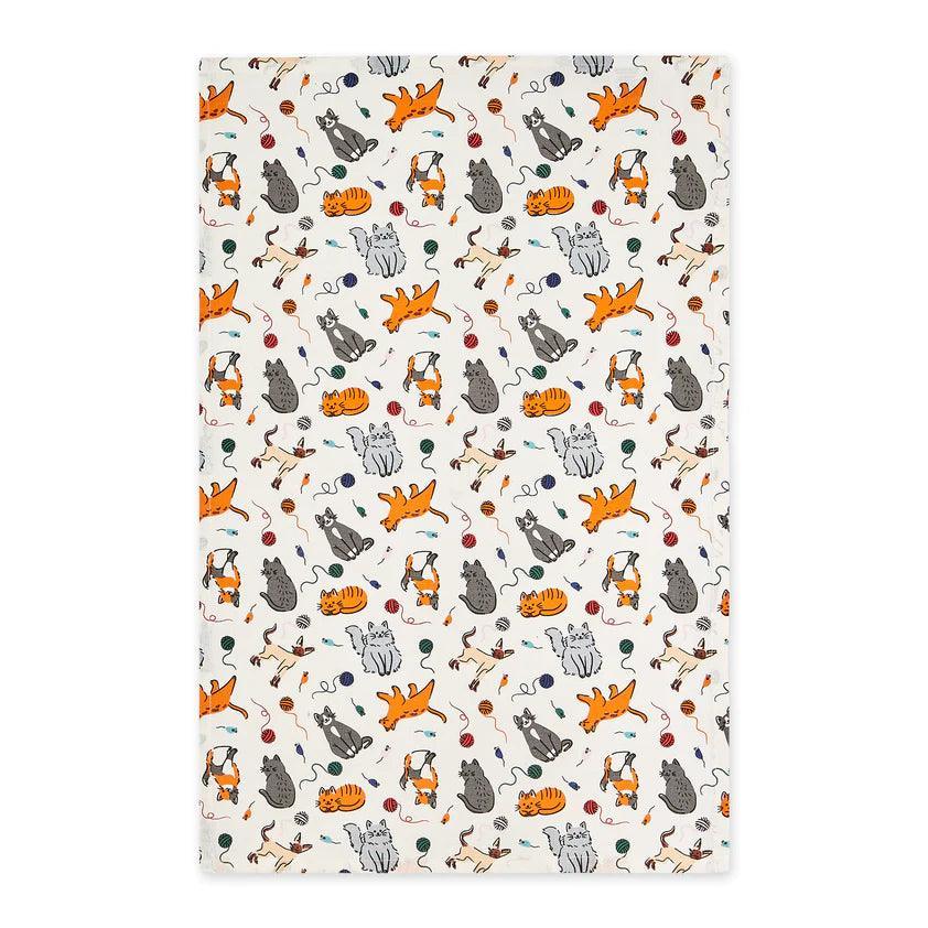 DII Dishtowels (Set of 3): Feline Fine