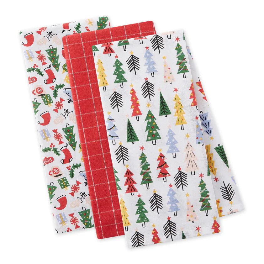 DII Dishtowels (Set of 3): Holiday Vibes
