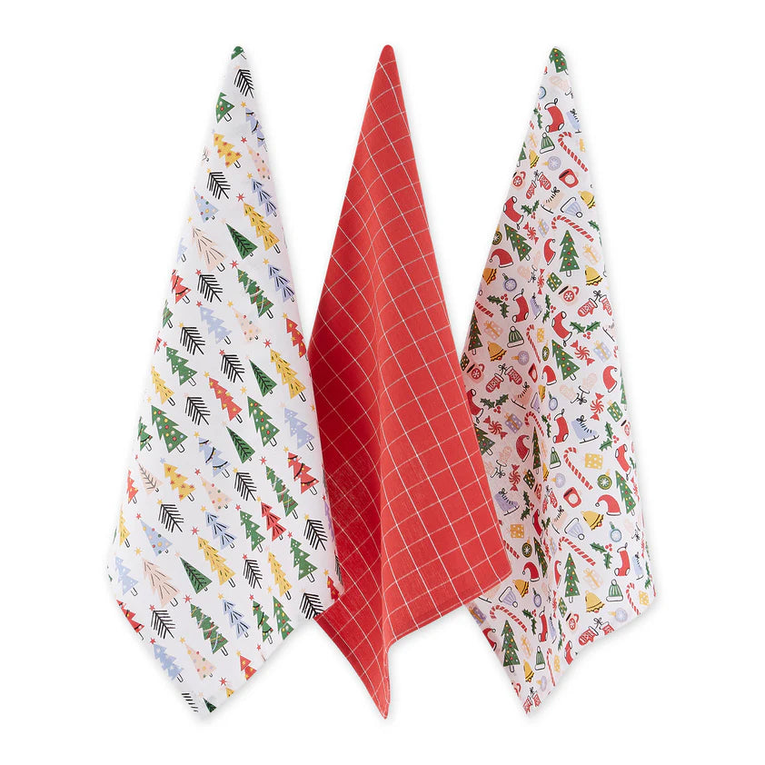 DII Dishtowels (Set of 3): Holiday Vibes