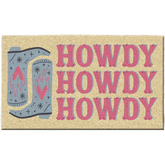 DII Doormat: Howdy Howdy Howdy