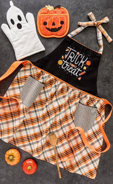 DII Embellished Potholder: Jack-O-Lantern
