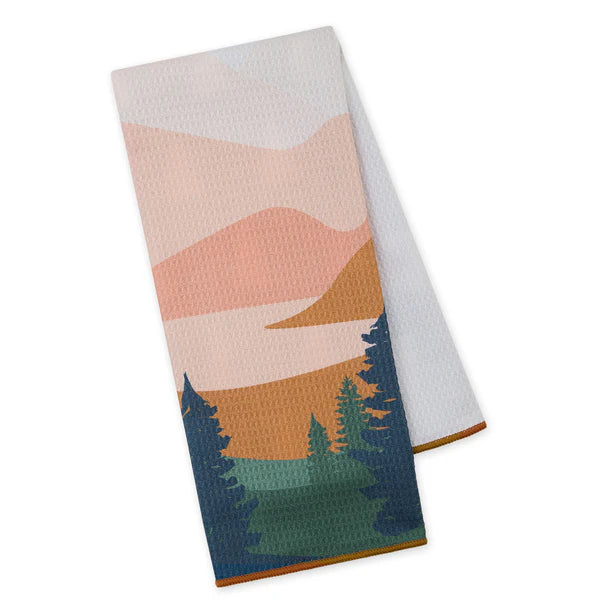 DII Microfiber Dishtowel: Cascade Sunset