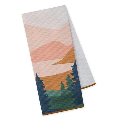 DII Microfiber Dishtowel: Cascade Sunset