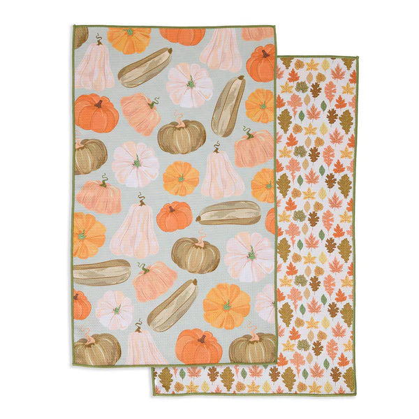 DII Microfiber Dishtowel: Heirloom Pumpkins
