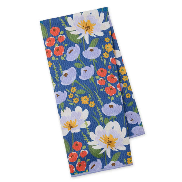 DII Microfiber Dishtowel: Poppy's Day