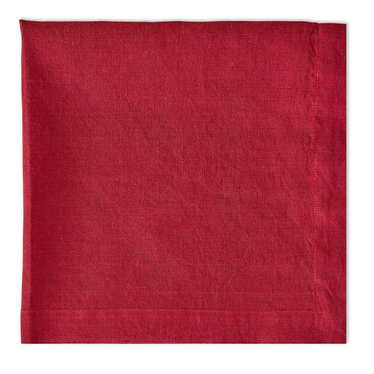 DII Napkin Set (set of 4): Cranberry Linen