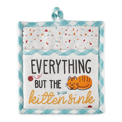 DII Potholder Gift Set: Everything But The Kitten Sink