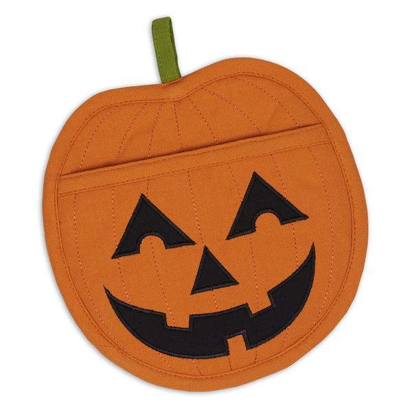 DII Potholder: Jack-O-Lantern
