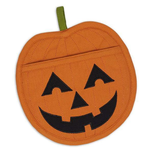 DII Potholder: Jack-O-Lantern