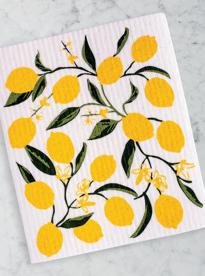 DII Swedish Dishcloth: Lemon Bliss