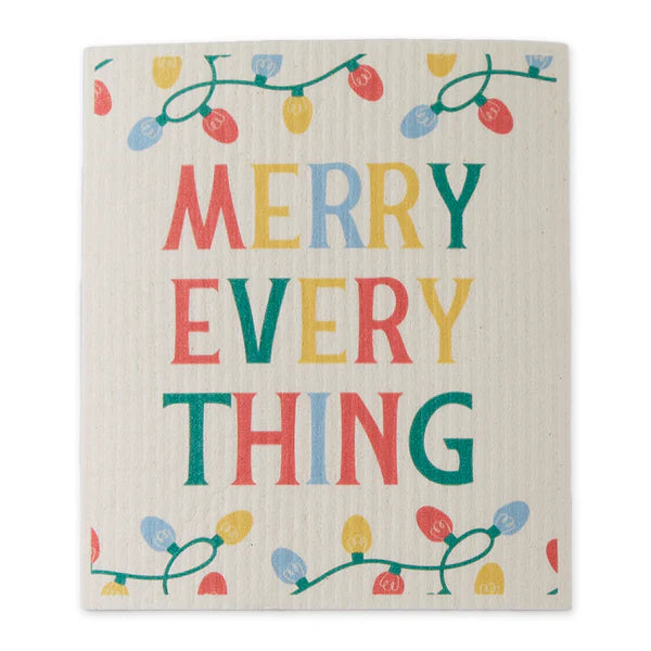DII Swedish Dishcloth: Oh What Fun