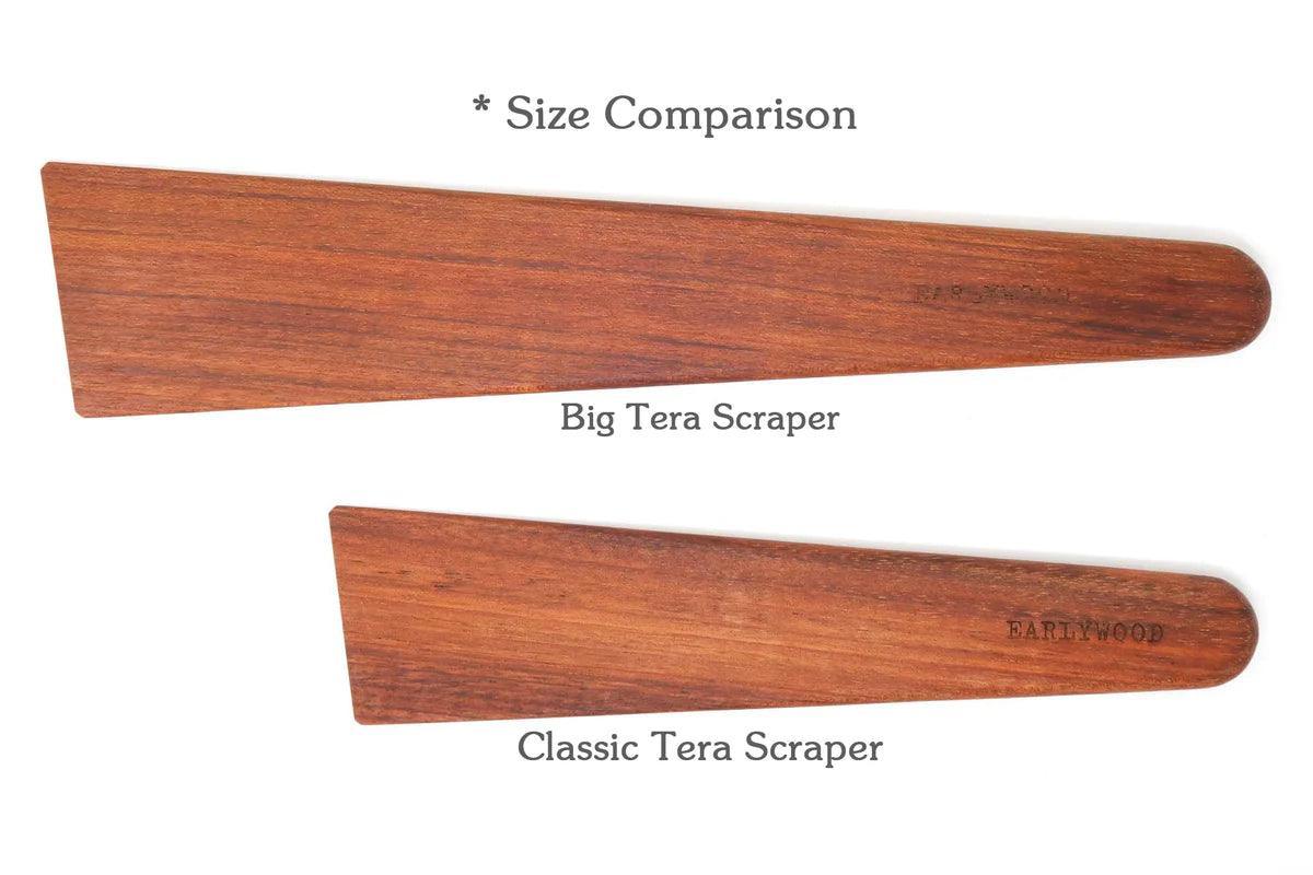 Earlywood Big Tera Scraper: Jatoba