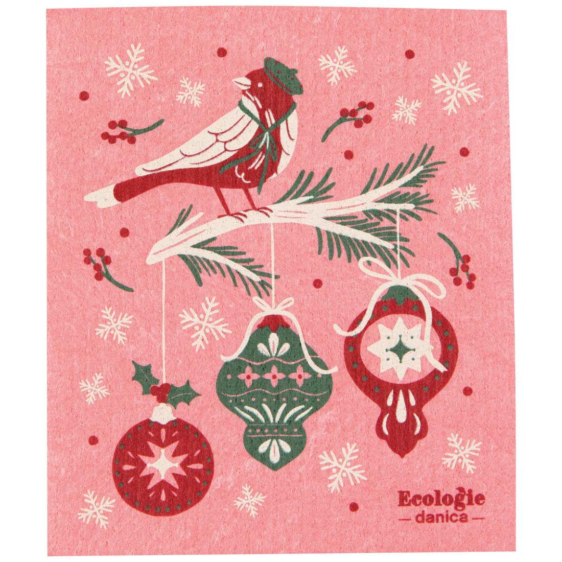 NOW Designs Swedish Dishcloth: Season's Tweetings