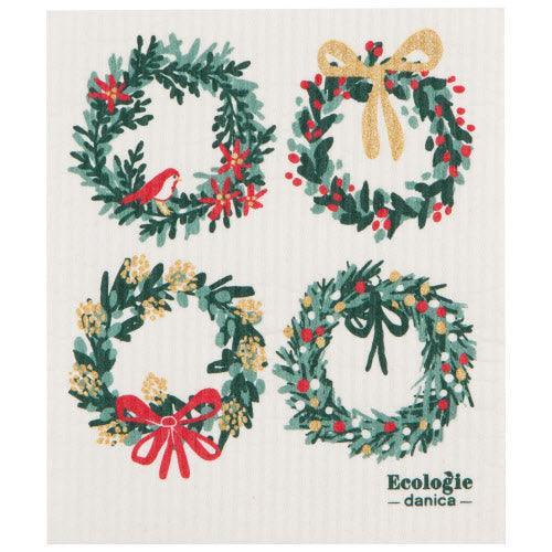 NOW Designs Swedish Dishcloth: Wreaths