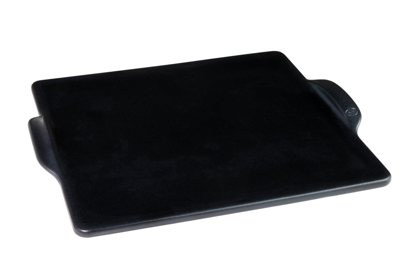 Emile Henry Pizza Stone: Square, Charcoal