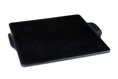 Emile Henry Pizza Stone: Square, Charcoal