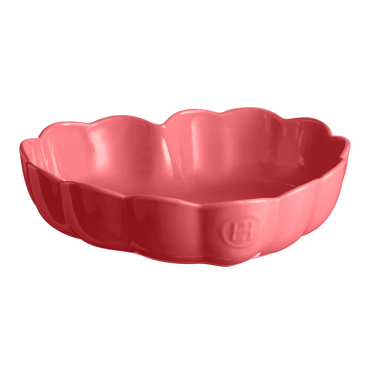 Emile Henry Cake Dish: Madeleine Heart, Rose Candy