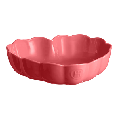 Emile Henry Cake Dish: Madeleine Heart, Rose Candy