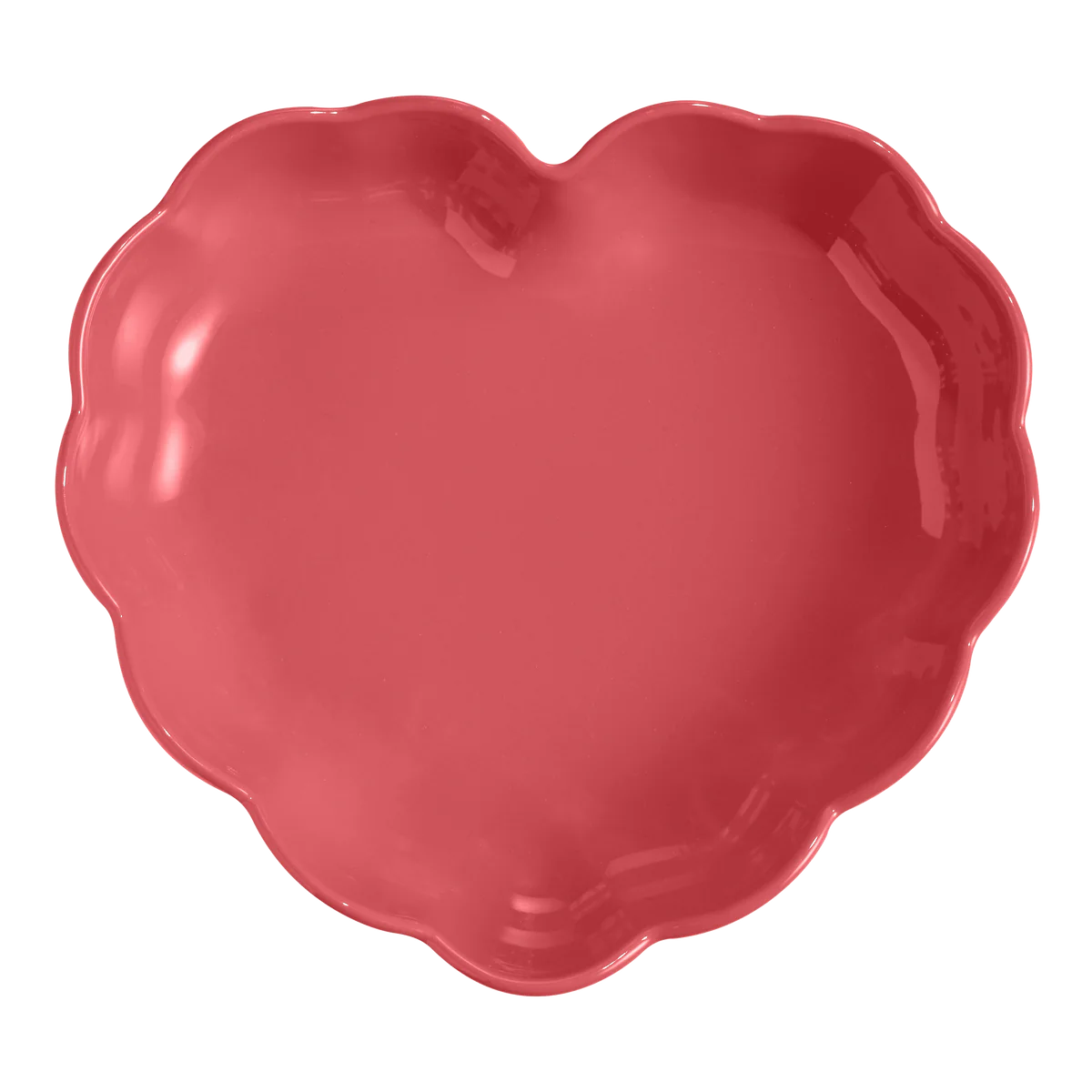 Emile Henry Cake Dish: Madeleine Heart, Rose Candy