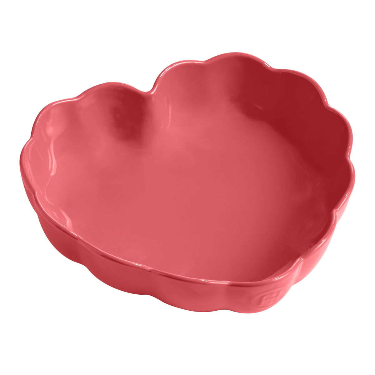 Emile Henry Cake Dish: Madeleine Heart, Rose Candy