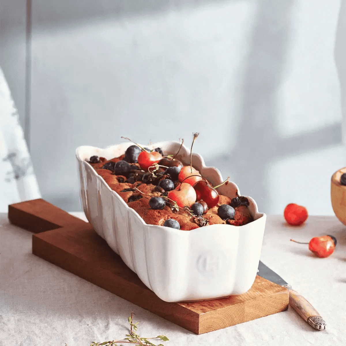 Emile Henry Loaf Pan: Madeleine, Clay