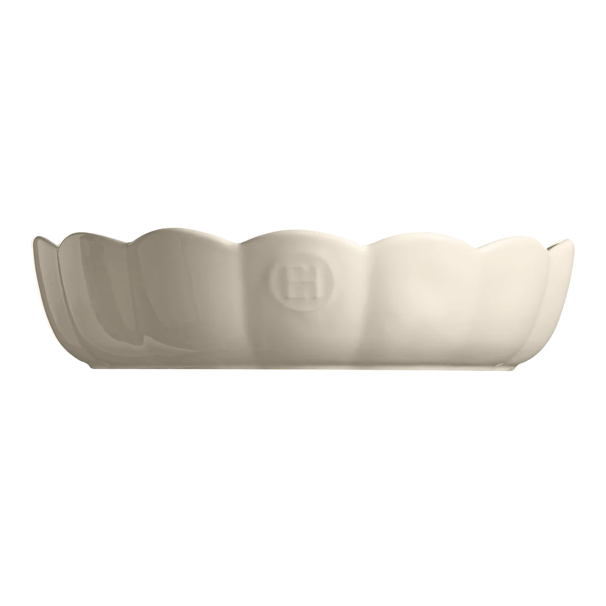 Emile Henry Cake Dish: Madeleine Round, Clay