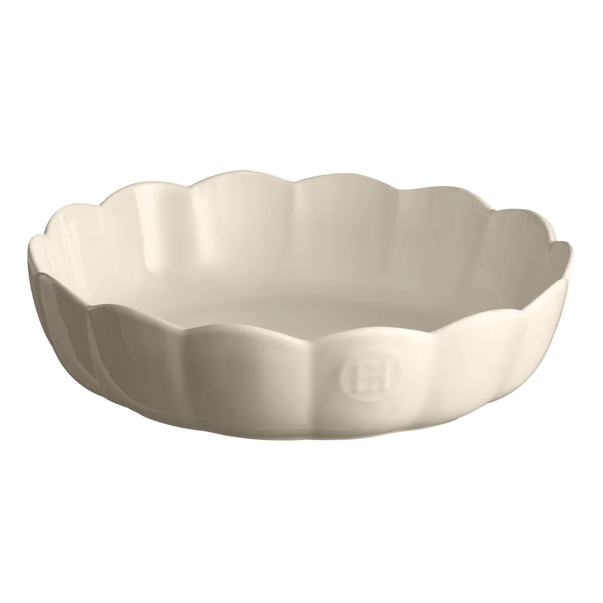Emile Henry Cake Dish: Madeleine Round, Clay
