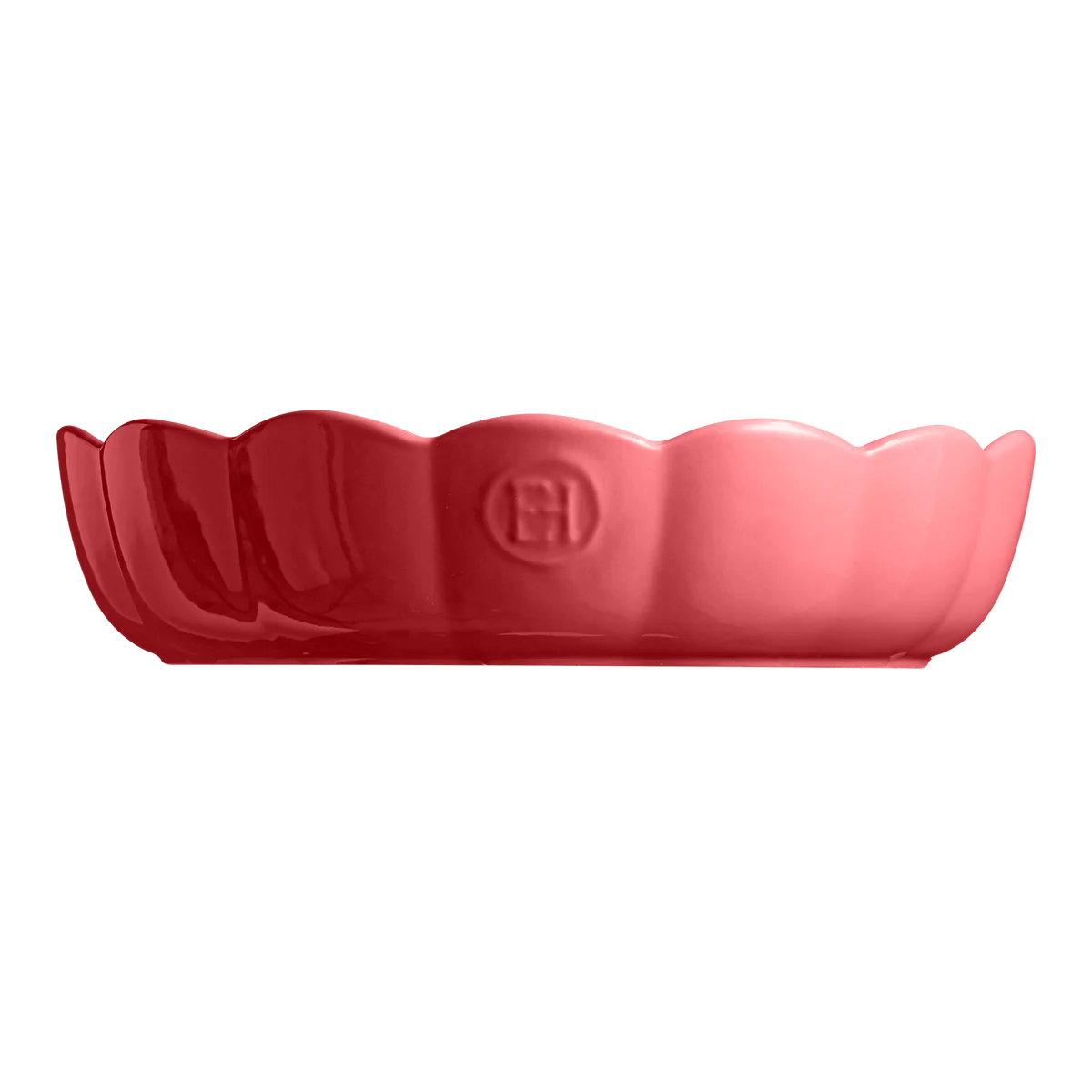 Emile Henry Cake Dish: Madeleine Round, Rose Candy