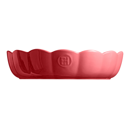 Emile Henry Cake Dish: Madeleine Round, Rose Candy