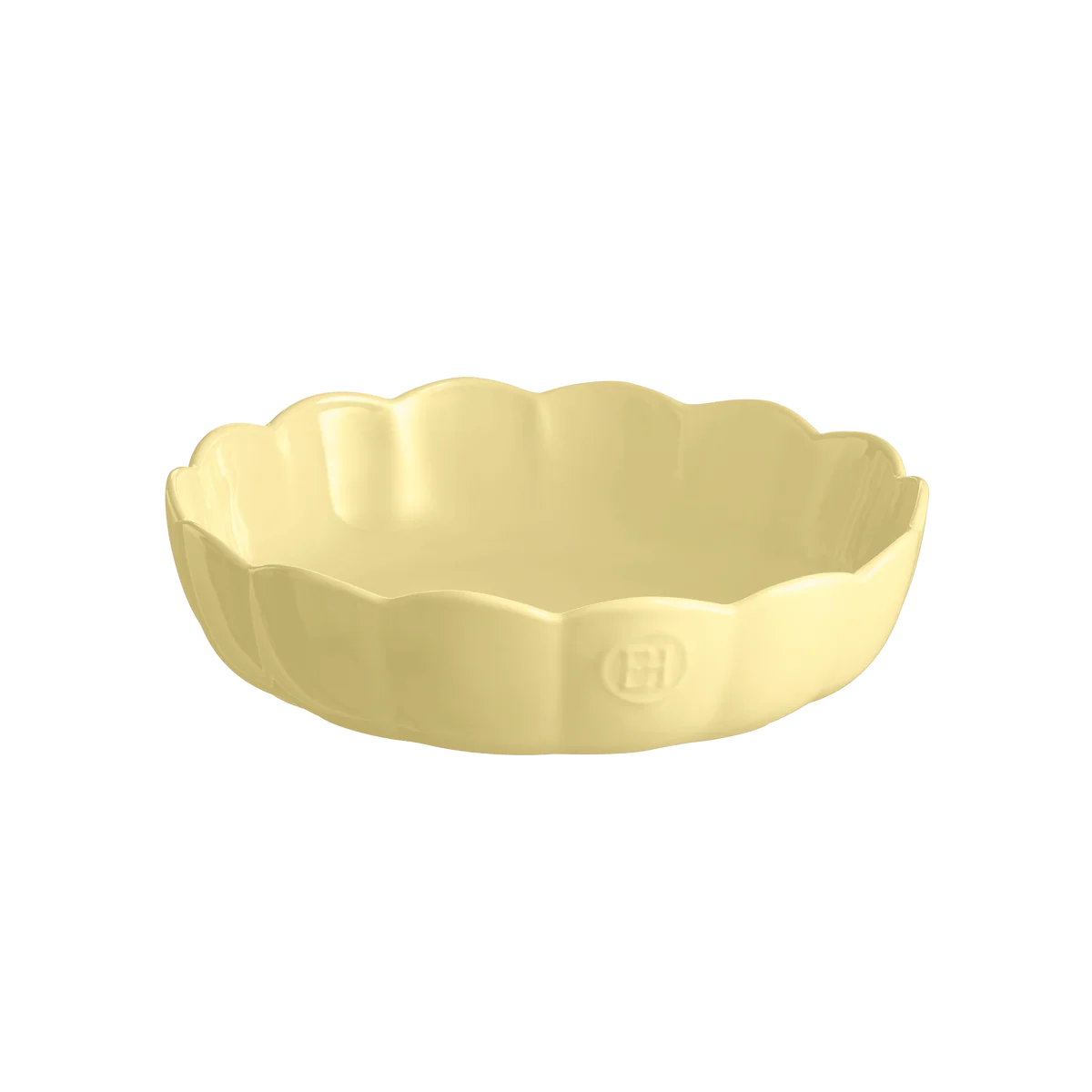 Emile Henry Madeleine Collection: Round Cake Dish, Vanilla