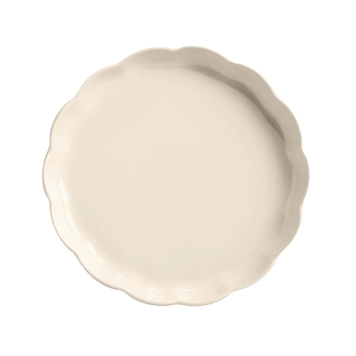 Emile Henry Madeleine Collection: Round Tart Dish, Clay