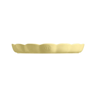 Emile Henry Madeleine Collection: Round Tart Dish, Vanilla