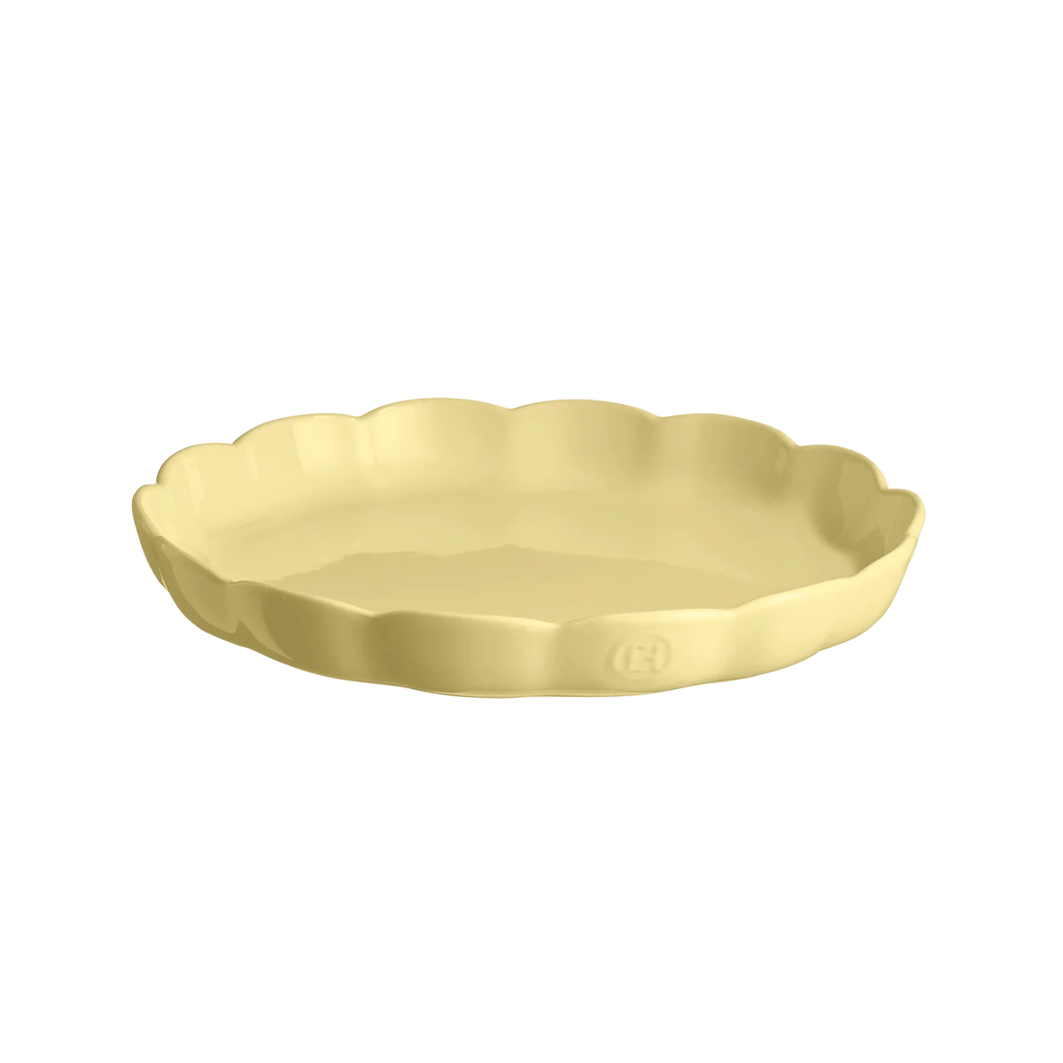 Emile Henry Madeleine Collection: Round Tart Dish, Vanilla