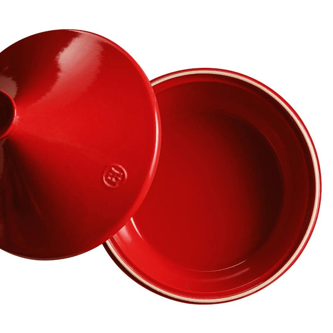 Emile Henry Tagine: 3.7 QT, Burgundy