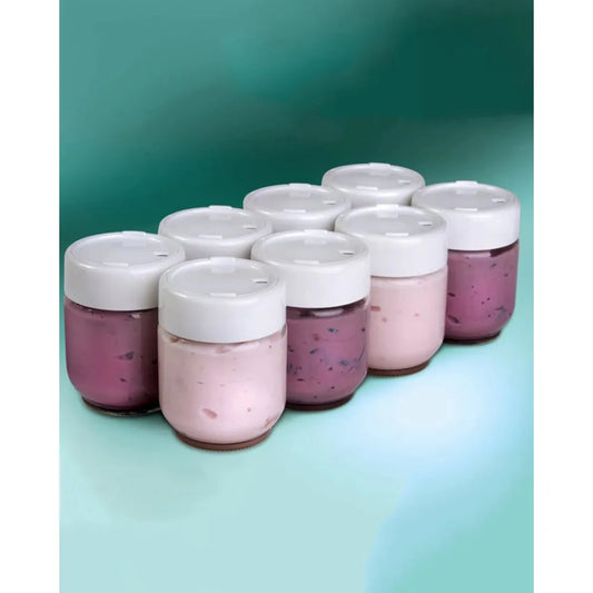 Euro Cuisine Glass Jars (Set of 8)