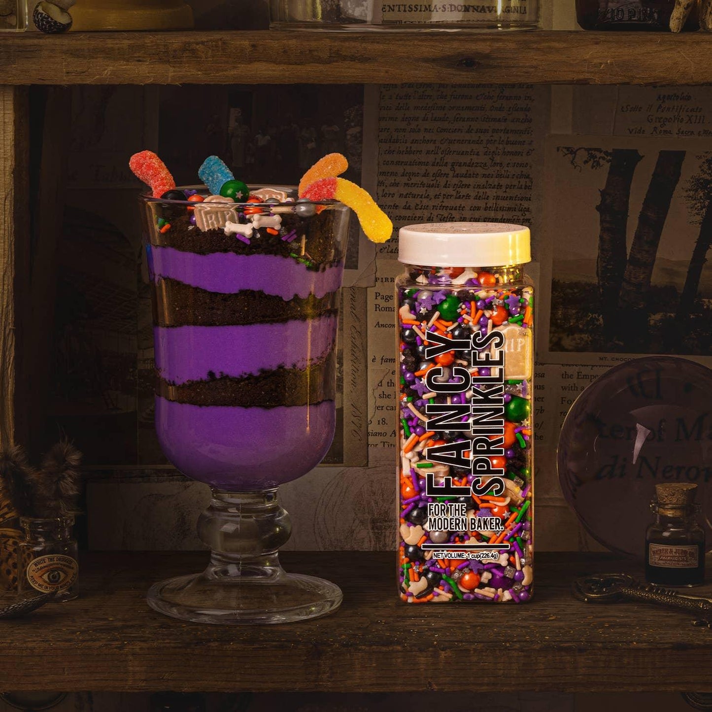 Haunted Mansion Halloween Sprinkles - 4oz.