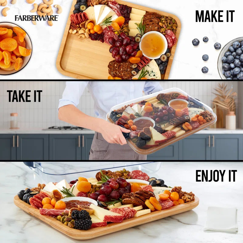 Farberware Build-A-Board: 11" x 14", Navy Handles