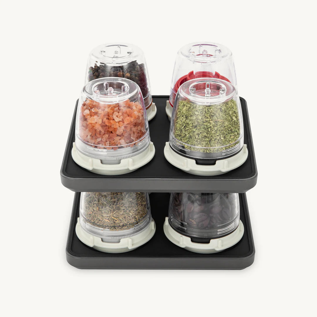 FinaMill Stackable Tray: Quartet, Slate