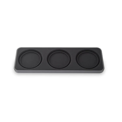 FinaMill Stackable Tray: Trio Slate