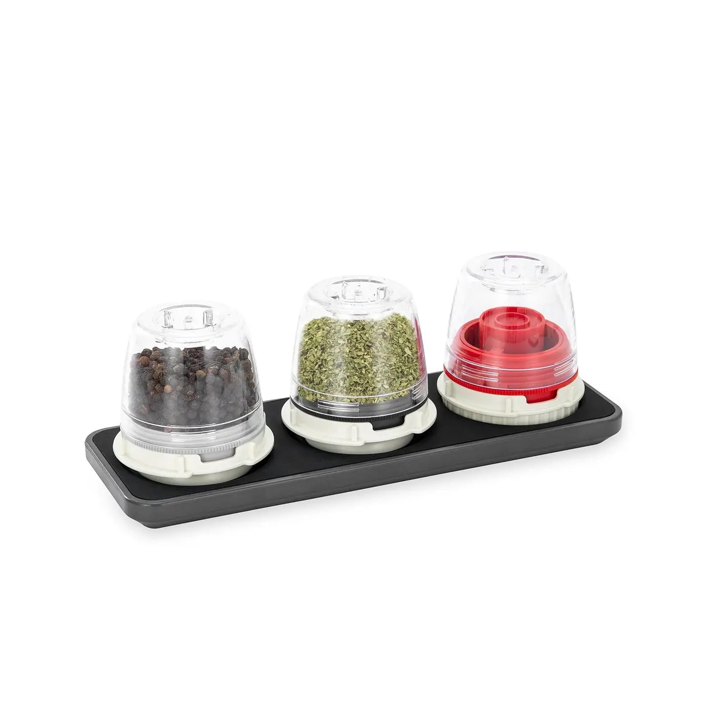FinaMill Stackable Tray: Trio Slate