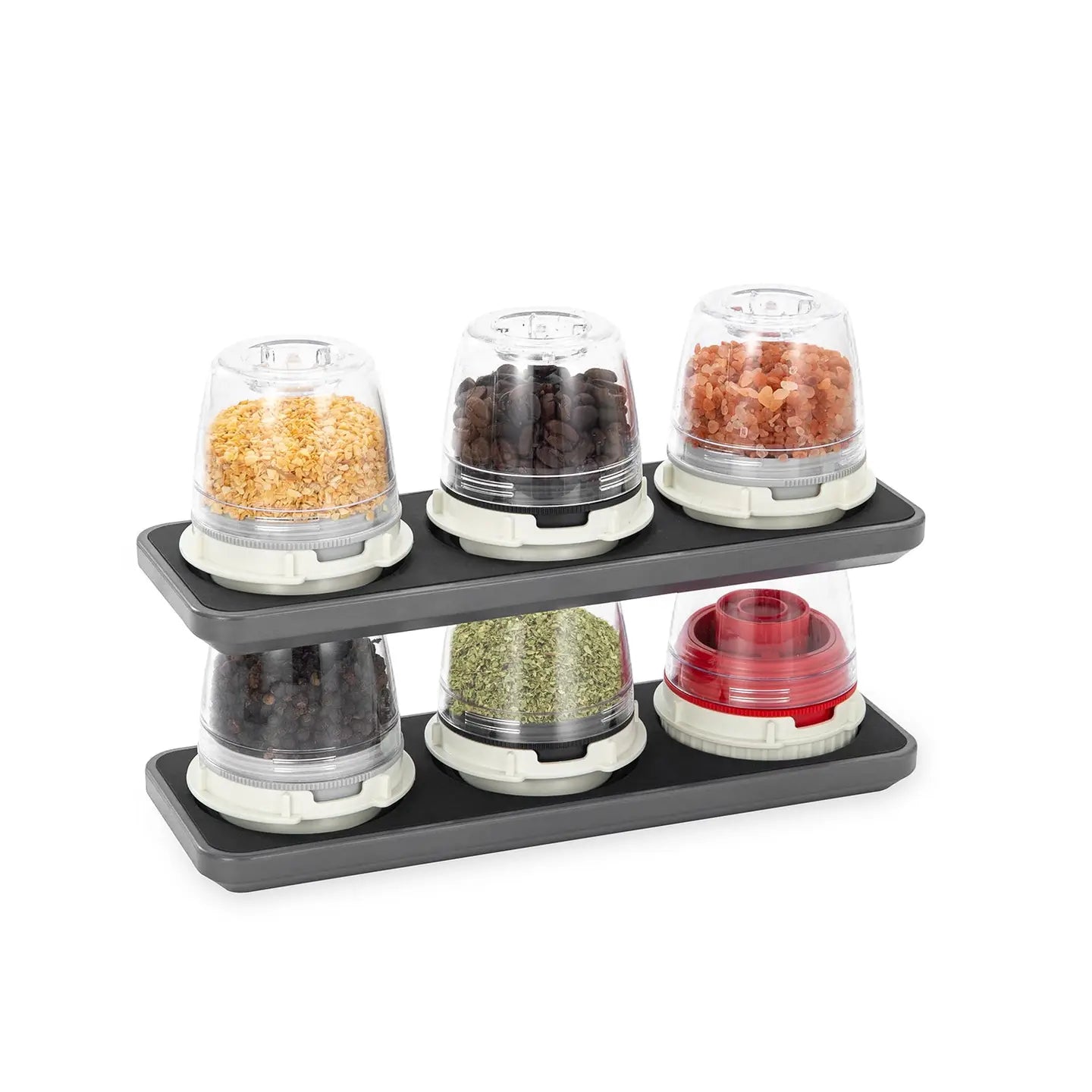 FinaMill Stackable Tray: Trio Slate