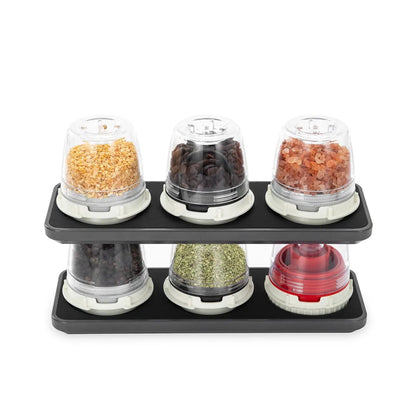 FinaMill Stackable Tray: Trio Slate