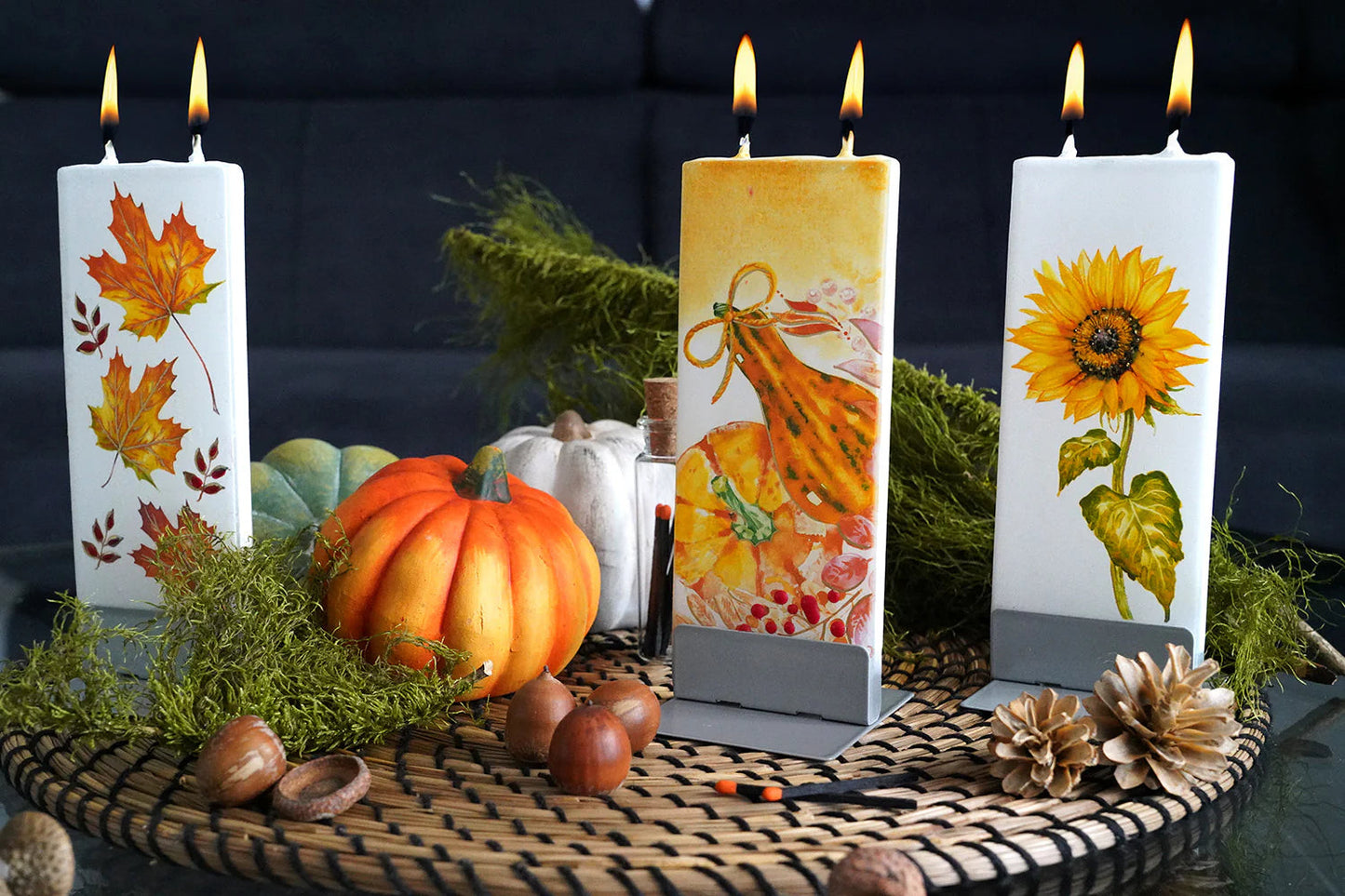 Flatyz Candle: Fall Leaves